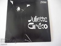 Vinyl record "Juliette Gréco"
