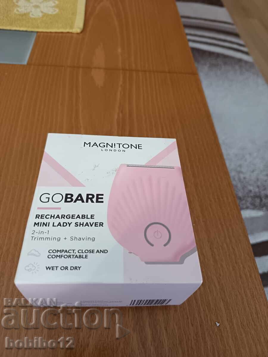 Αποτριχωτική μηχανή Magnitone GoBare! επαναφορτιζόμενη