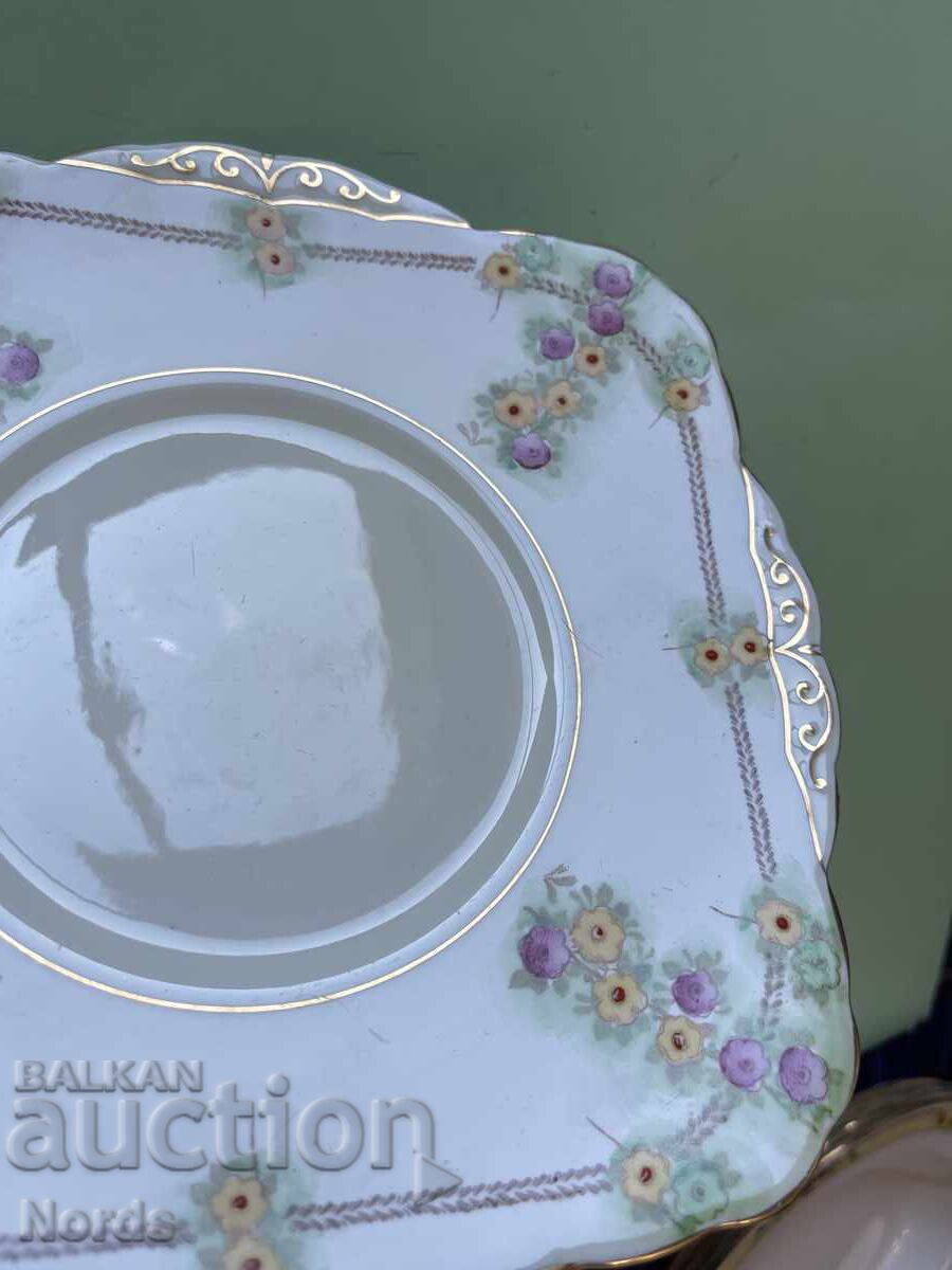 Auction  Vintage English Platter with Markings