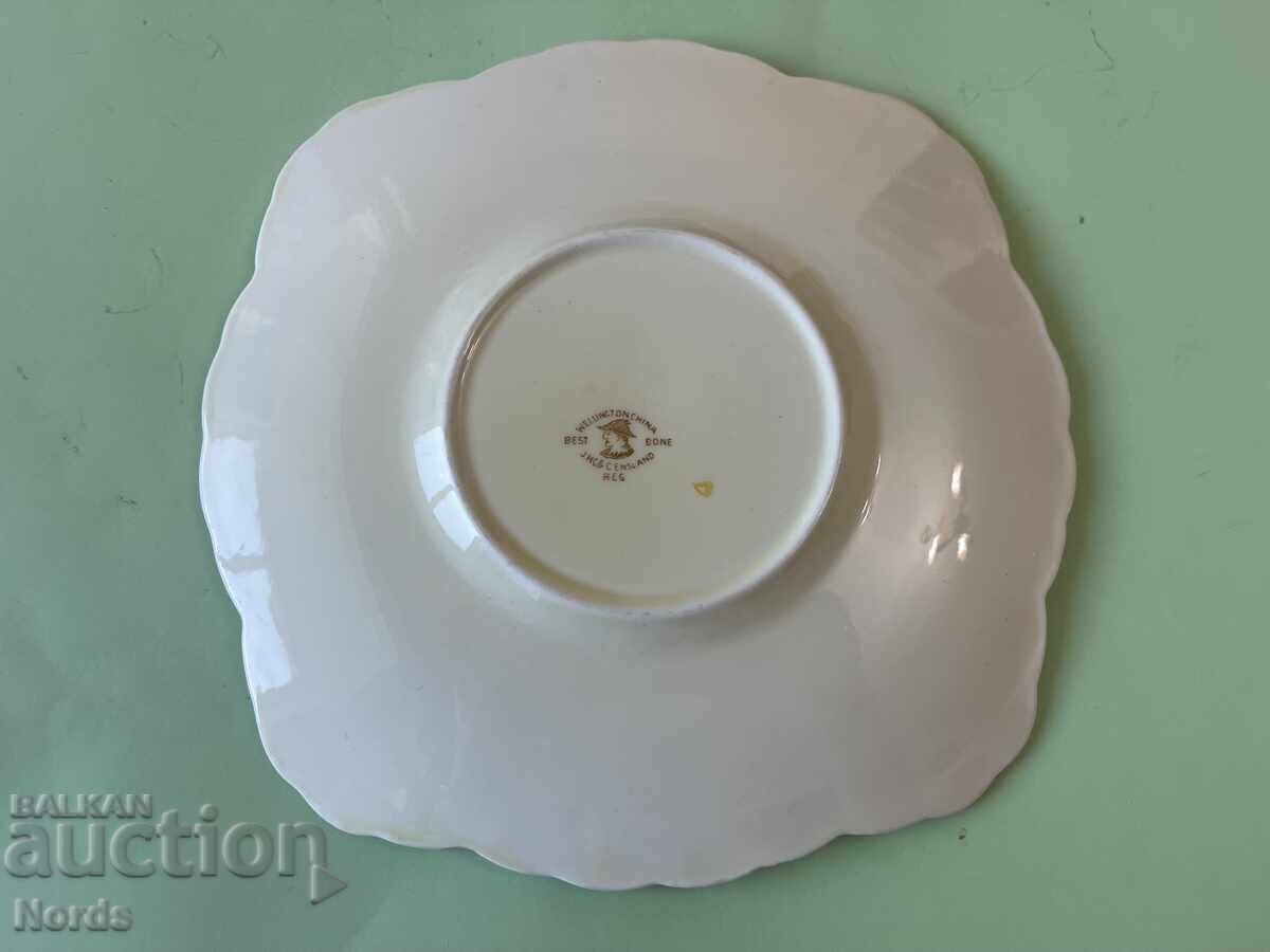 Delivery of Vintage English Platter with Markings
