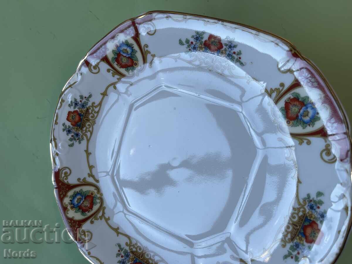 Auction  Czech porcelain platter with marking