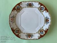 Czech porcelain platter with marking