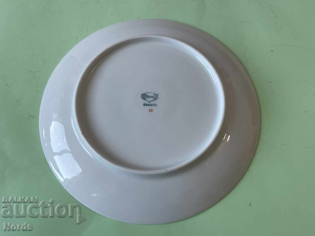 Auction  German porcelain plate