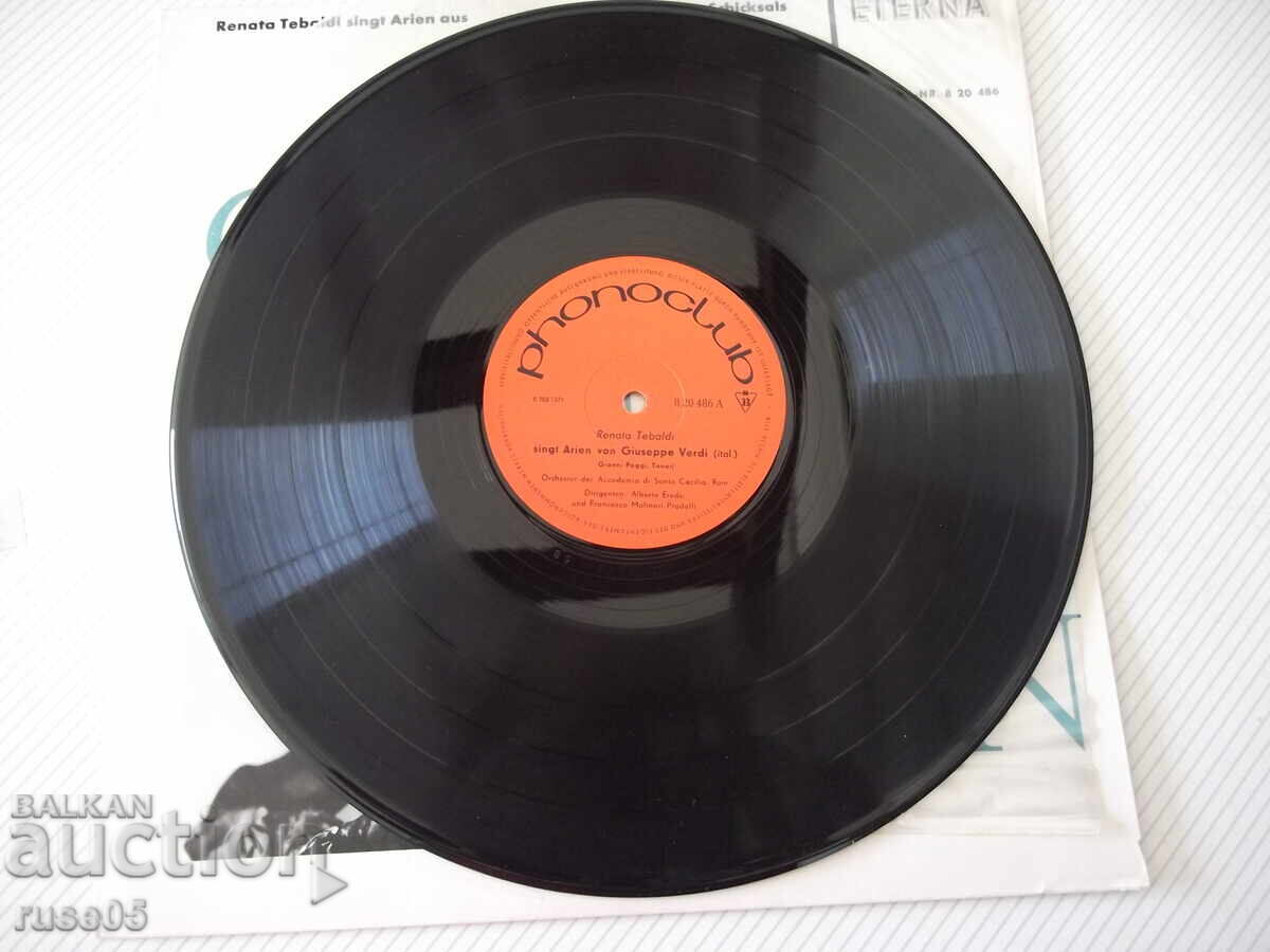 Delivery of Vinyl record "GROSSE INTERPRETEN - Renata Tebaldi"