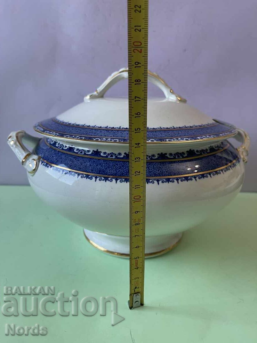 Elegant vintage English soup tureen - 6