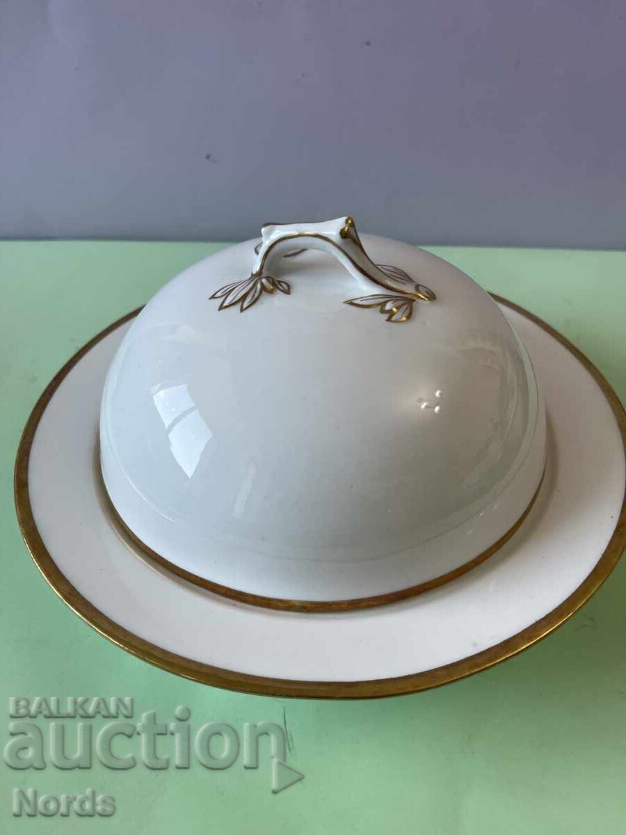 Delivery of Beautiful porcelain butter dish