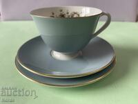 Royal Doulton three-piece tea set