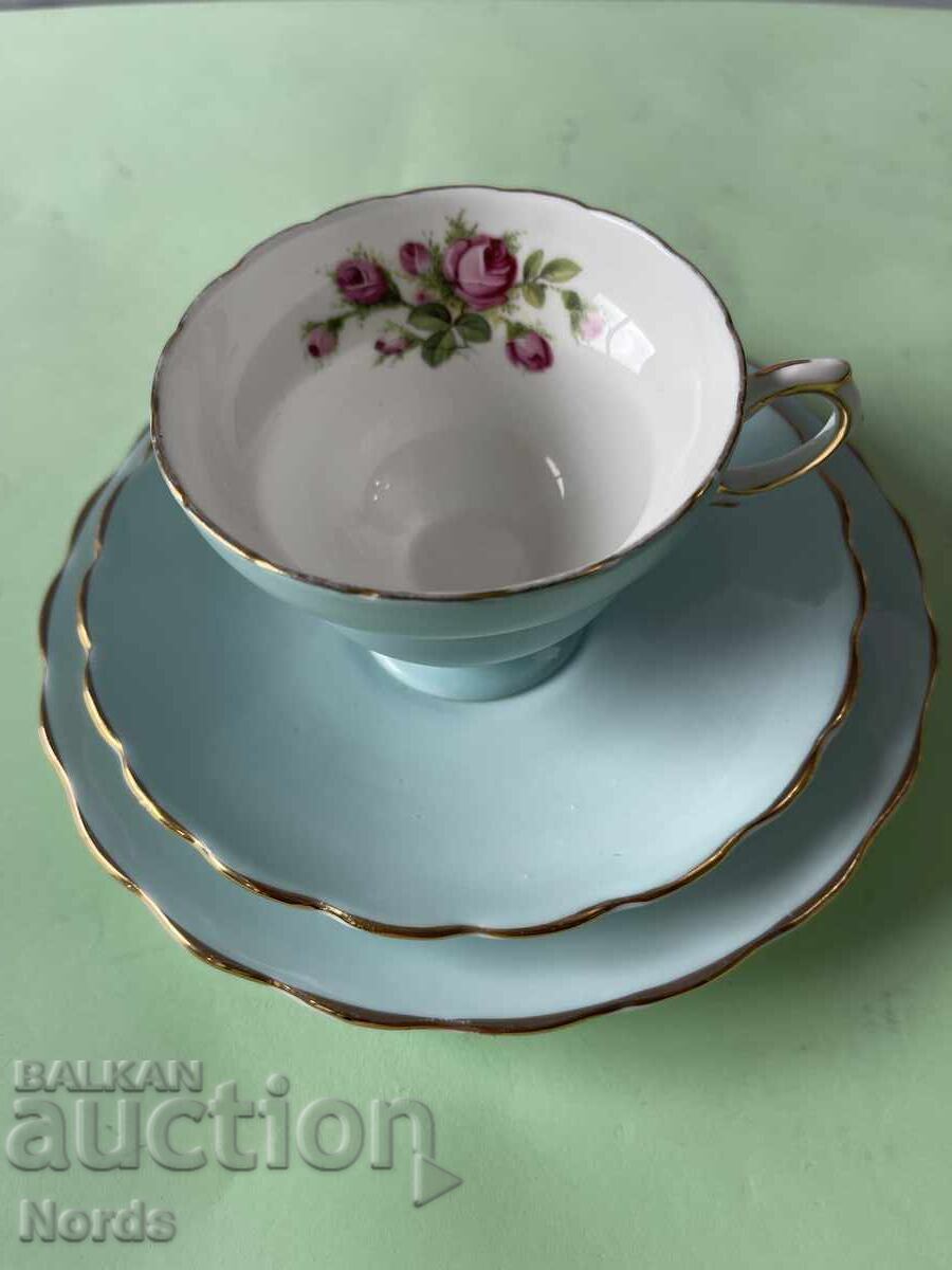 English triple tea set with price € 0.01 | 0.02 BGN
