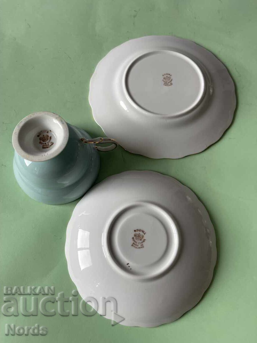 English triple tea set - 5