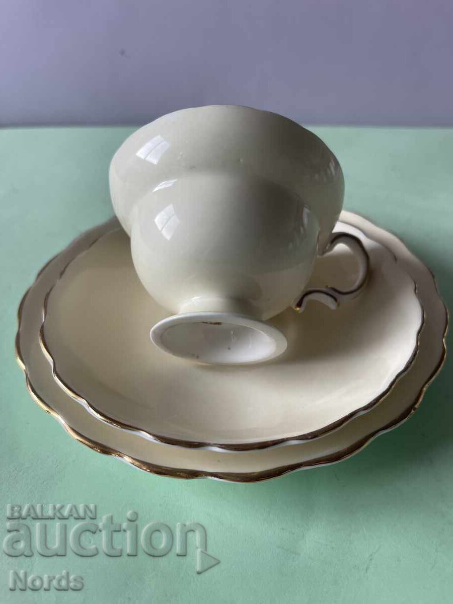 English triple tea set with price € 0.01 | 0.02 BGN