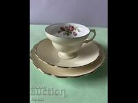 English triple tea set