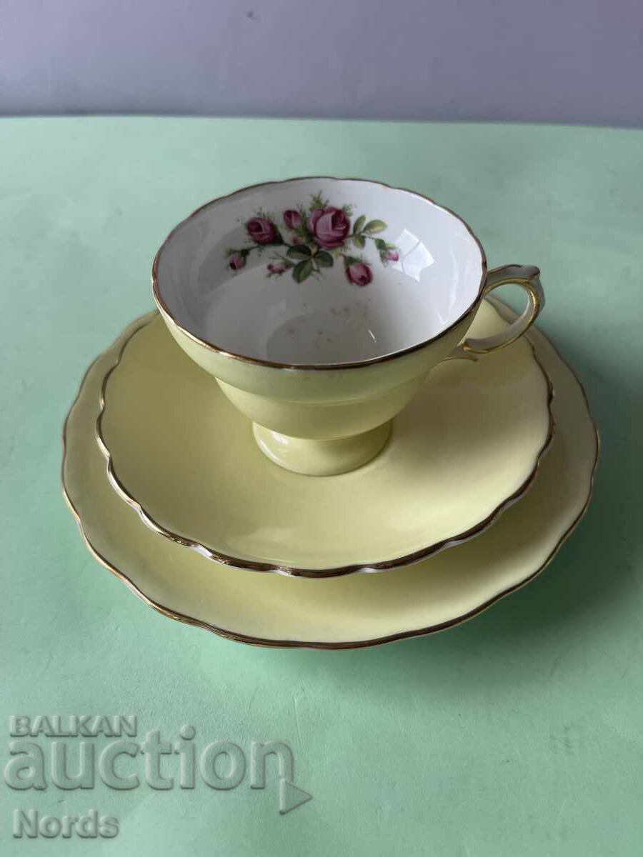 English triple tea set with price € 0.01 | 0.02 BGN