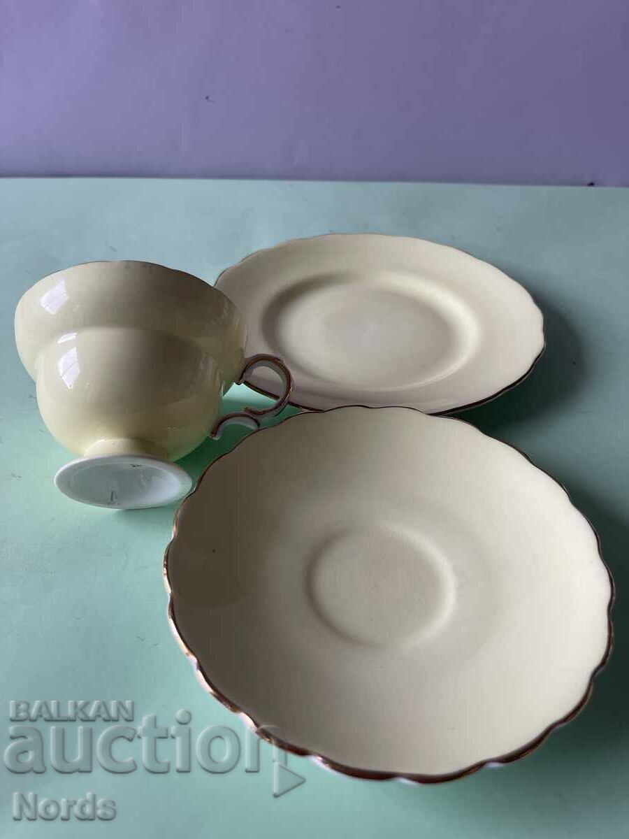 English triple tea set - 5