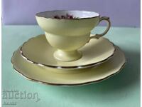 English triple tea set