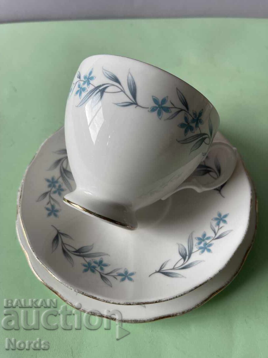 English triple tea set with price € 0.01 | 0.02 BGN