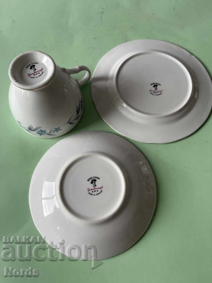 English triple tea set - 5