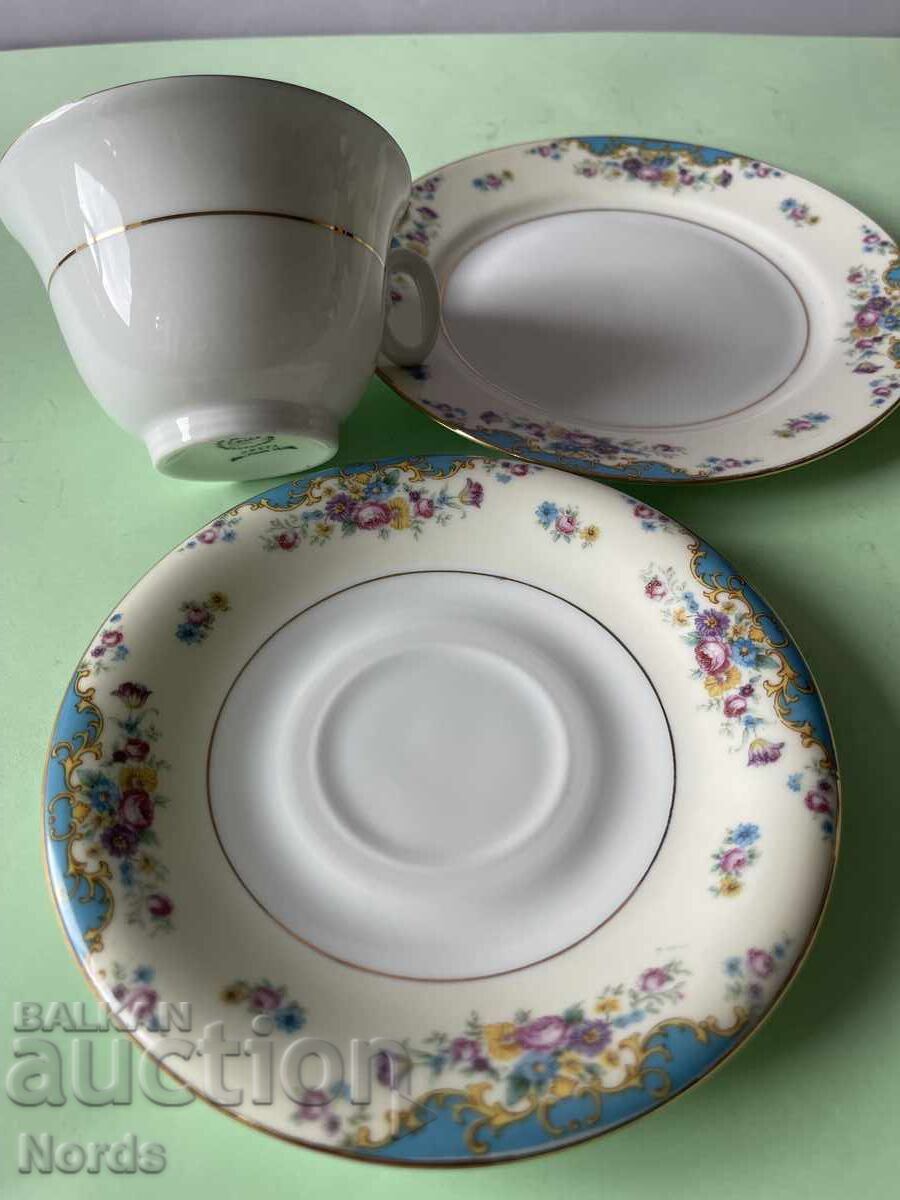 Czech tea set for three - 5
