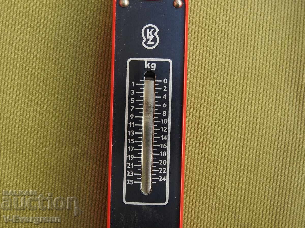 Auction  Spring scale Czechoslovakia 25 kg small scale 1986 NEW!