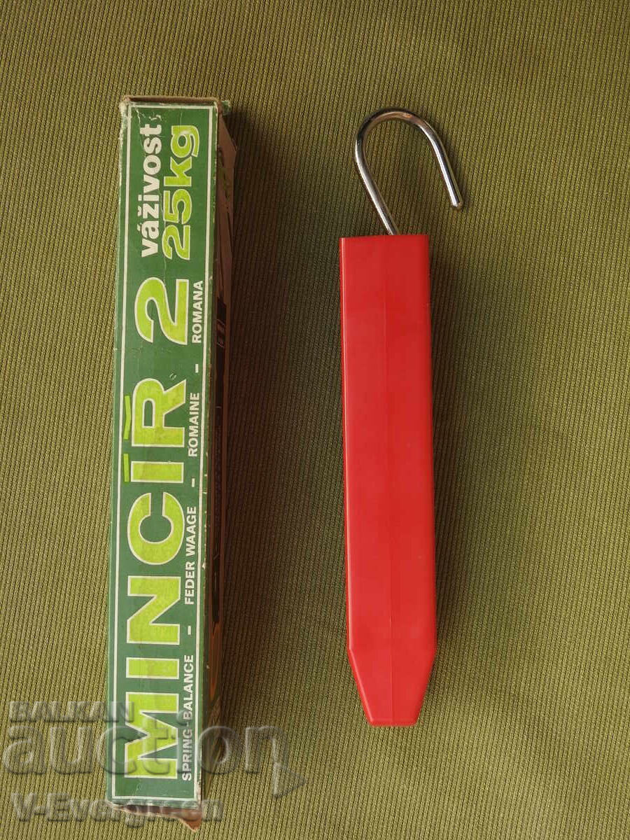 Delivery of Spring scale Czechoslovakia 25 kg small scale 1986 NEW!