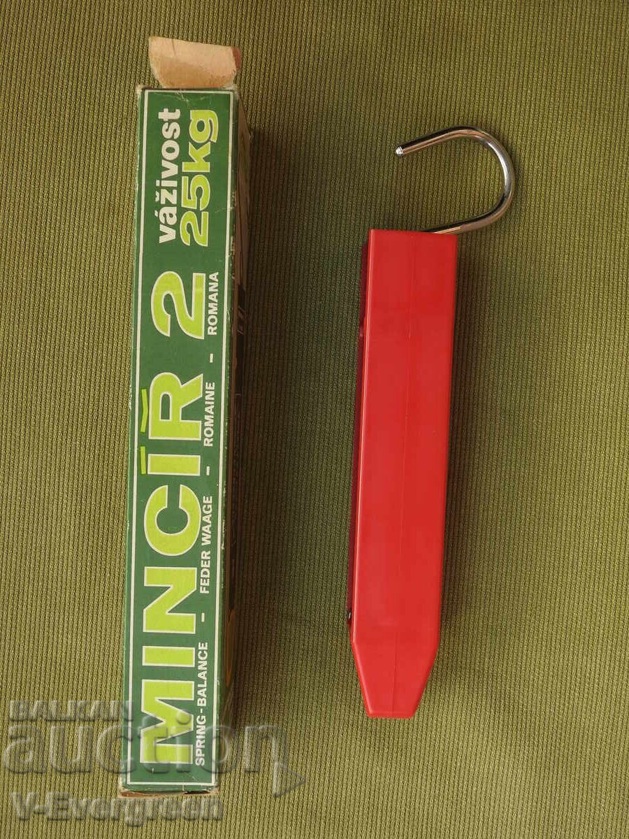 Spring scale Czechoslovakia 25 kg small scale 1986 NEW! - 6