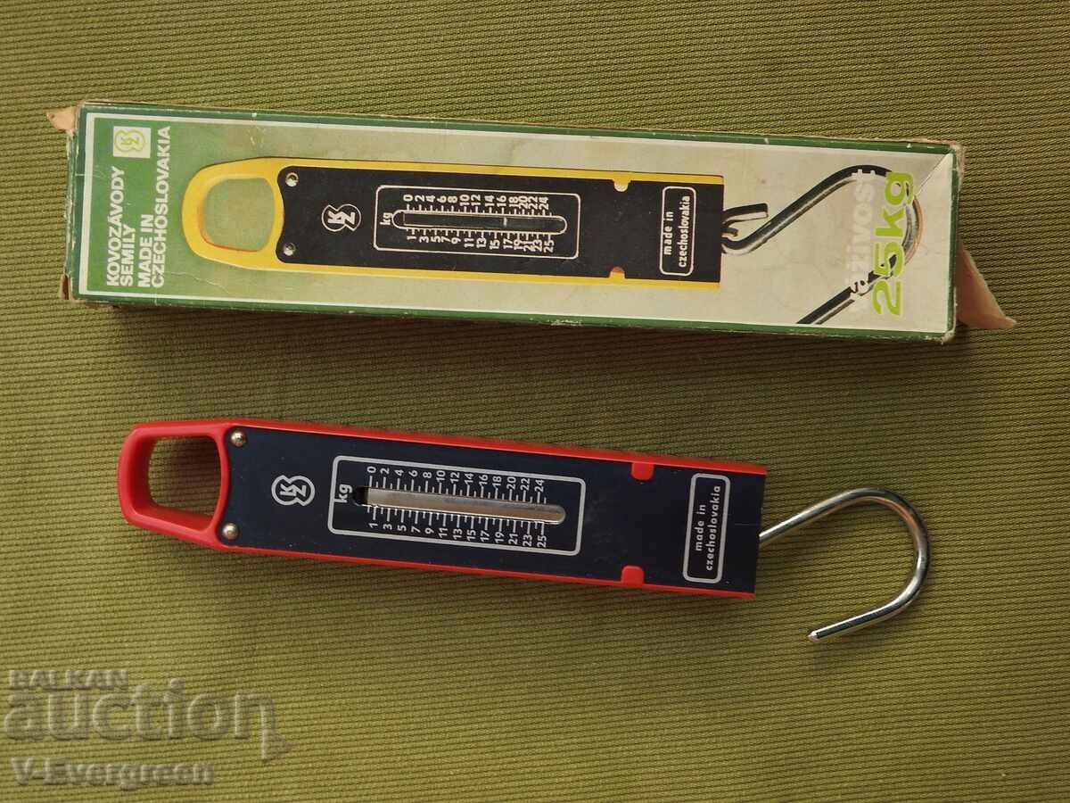 Spring scale Czechoslovakia 25 kg small scale 1986 NEW! - 7
