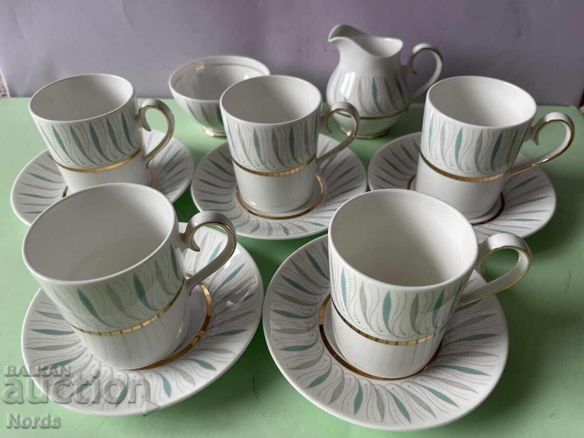 Auction  Ridgway English coffee set