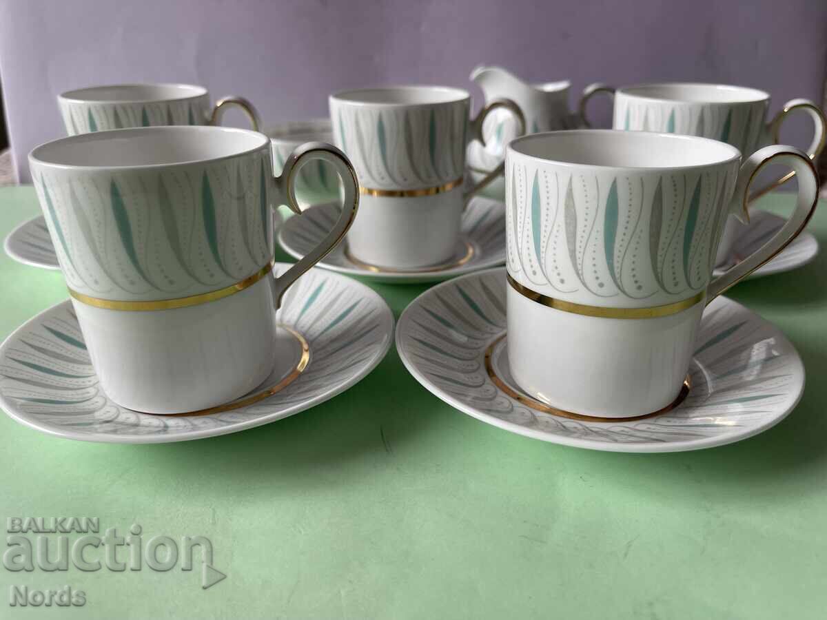 Delivery of Ridgway English coffee set