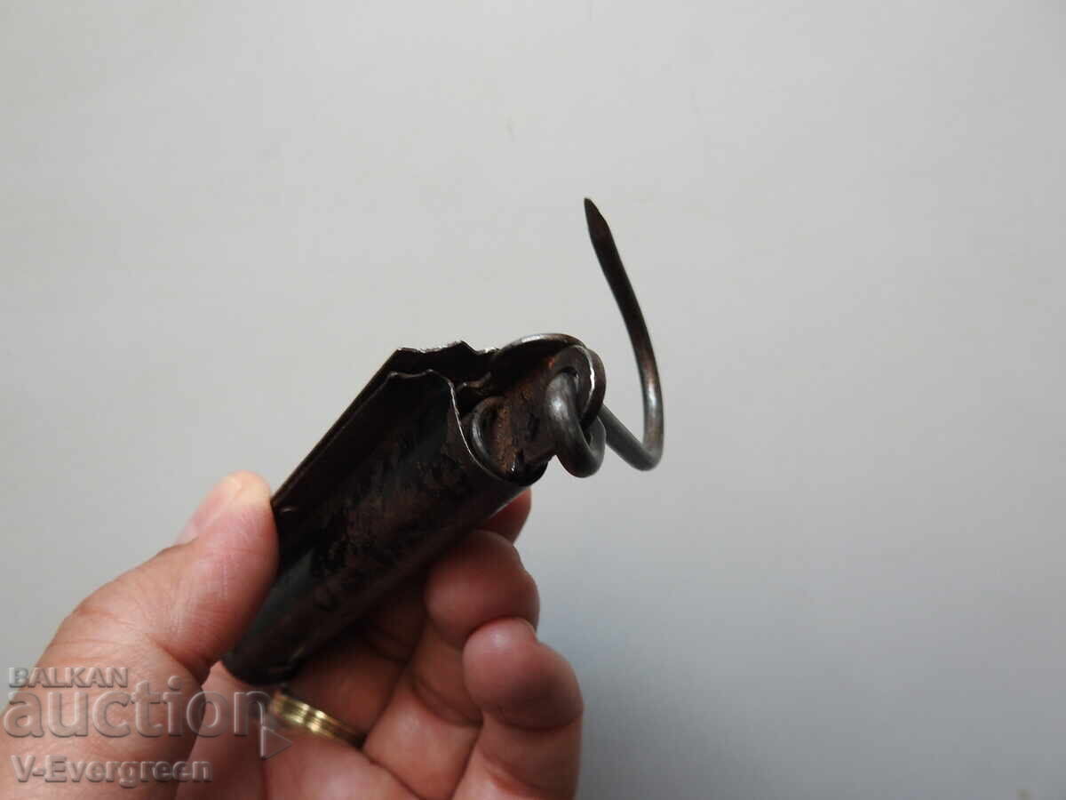 Αρχαία οθωμανική ζυγαριά με ελατήριο 10 οκάδων, 12 κιλών - 6