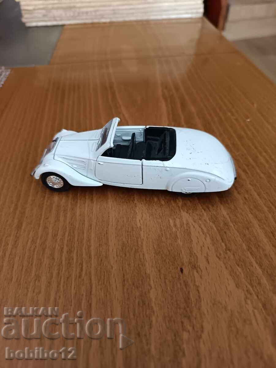 Livrarea Mașinuță retro metalică Peugeot