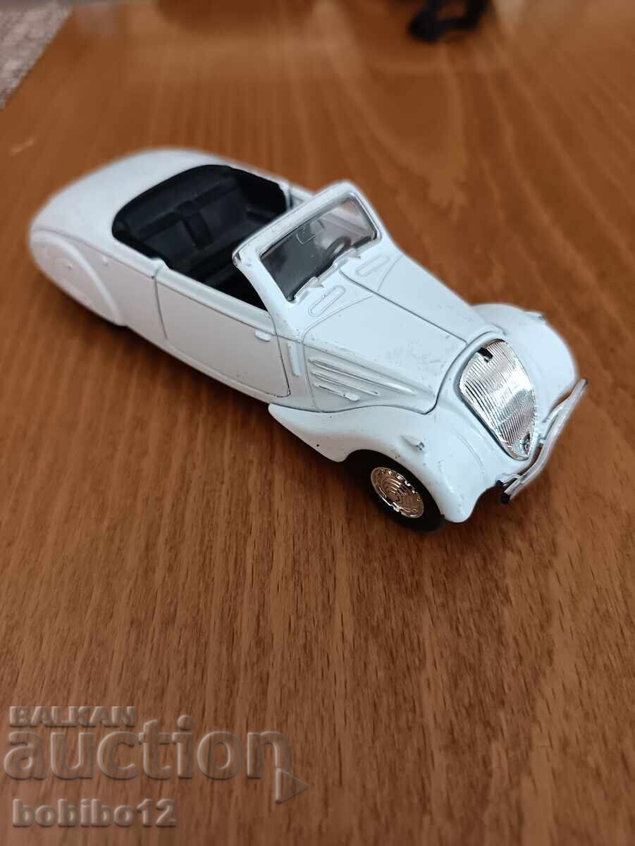 Mașinuță retro metalică Peugeot