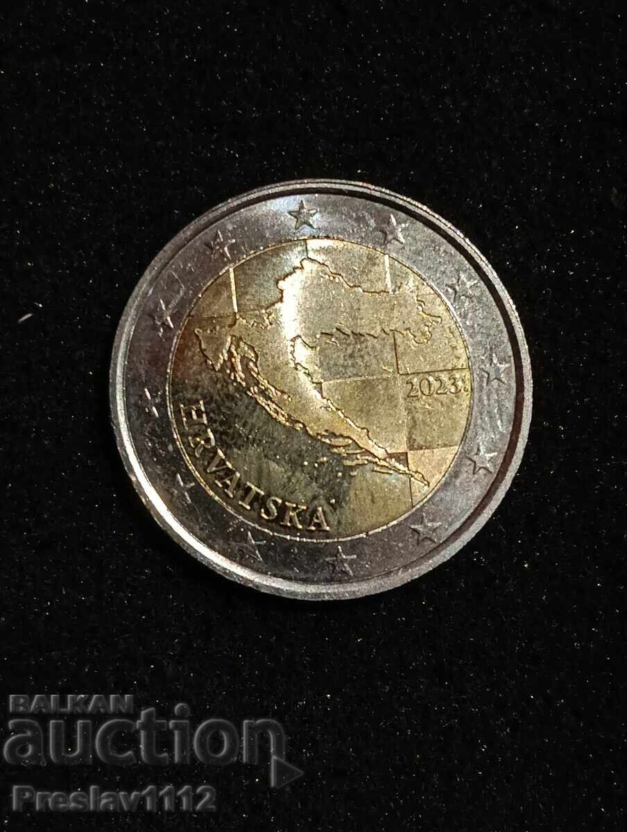 2 Euro Croația 2023