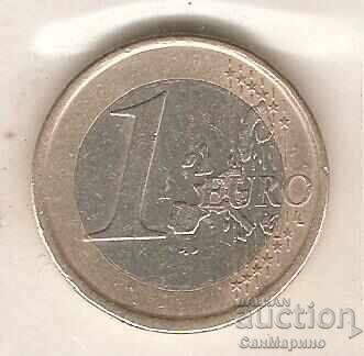 Spain 1 euro 2001