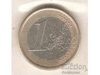Испания  1  евро  2001 г.