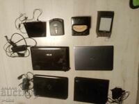 Четири лаптопа +фото рамка сд диск +Ел. Книга+ уред за измер