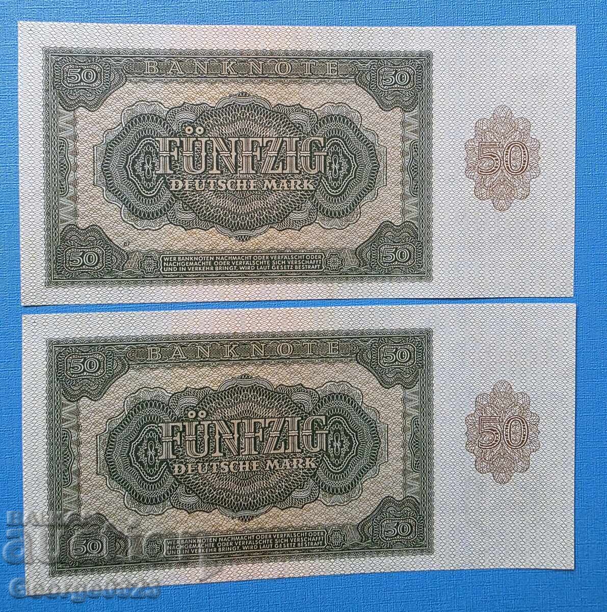 RDG Germania 1948 50 mărci UNC Nouă cu preț € 15.00 | 29.34 BGN