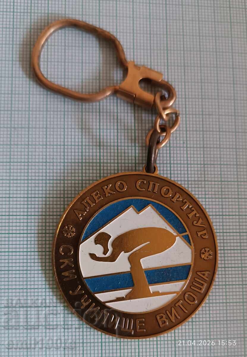 Breloc școală de schi Aleko Sport Vitosha