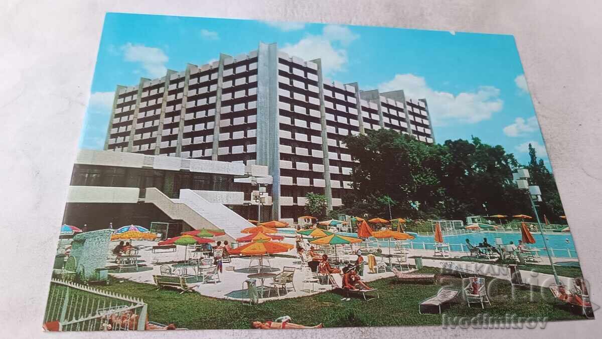 Postcard Druzhba Grand Hotel Varna 1985