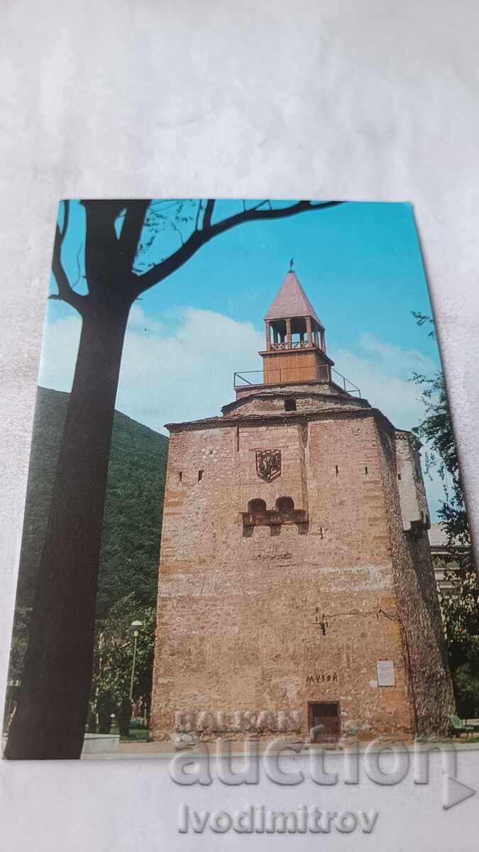 Пощенска картичка Враца Кулата на Мешчиите 1976
