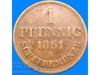 1 πφένιχ 1861 Ανόβερο Γερμανία