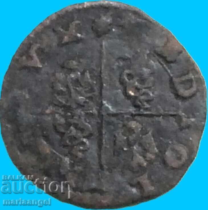 Quatrino (treilină) Filip al II-lea Italia - 6