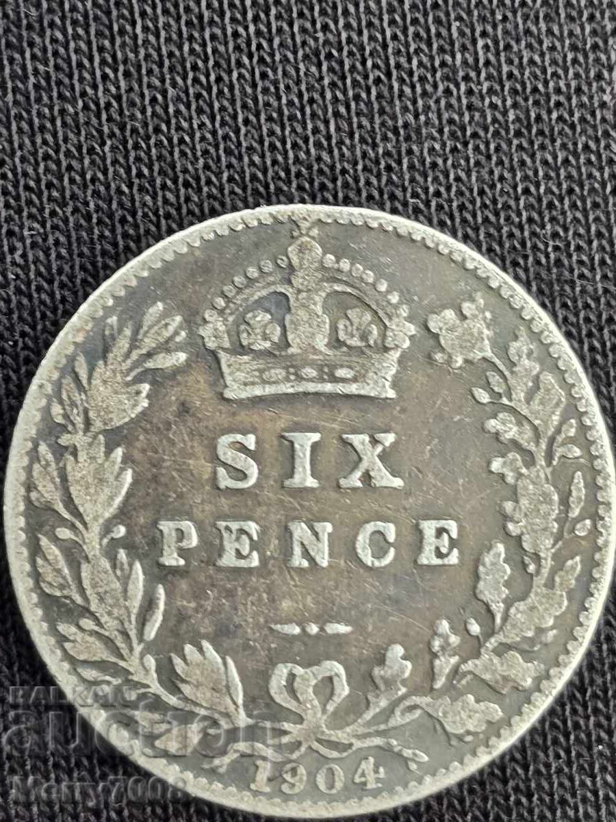 Νόμισμα του 1904, από την περίοδο του βασιλιά Εδουάρδου Ζ' !!!