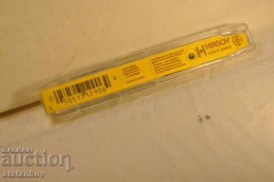 Παράδοση HIRSCH Μαύρο δερμάτινο λουράκι 13 mm για γυναικείο ρολόι