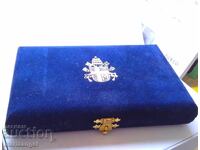 Box for 2 Vatican coins of 10,000 lire each (around 38-39mm)