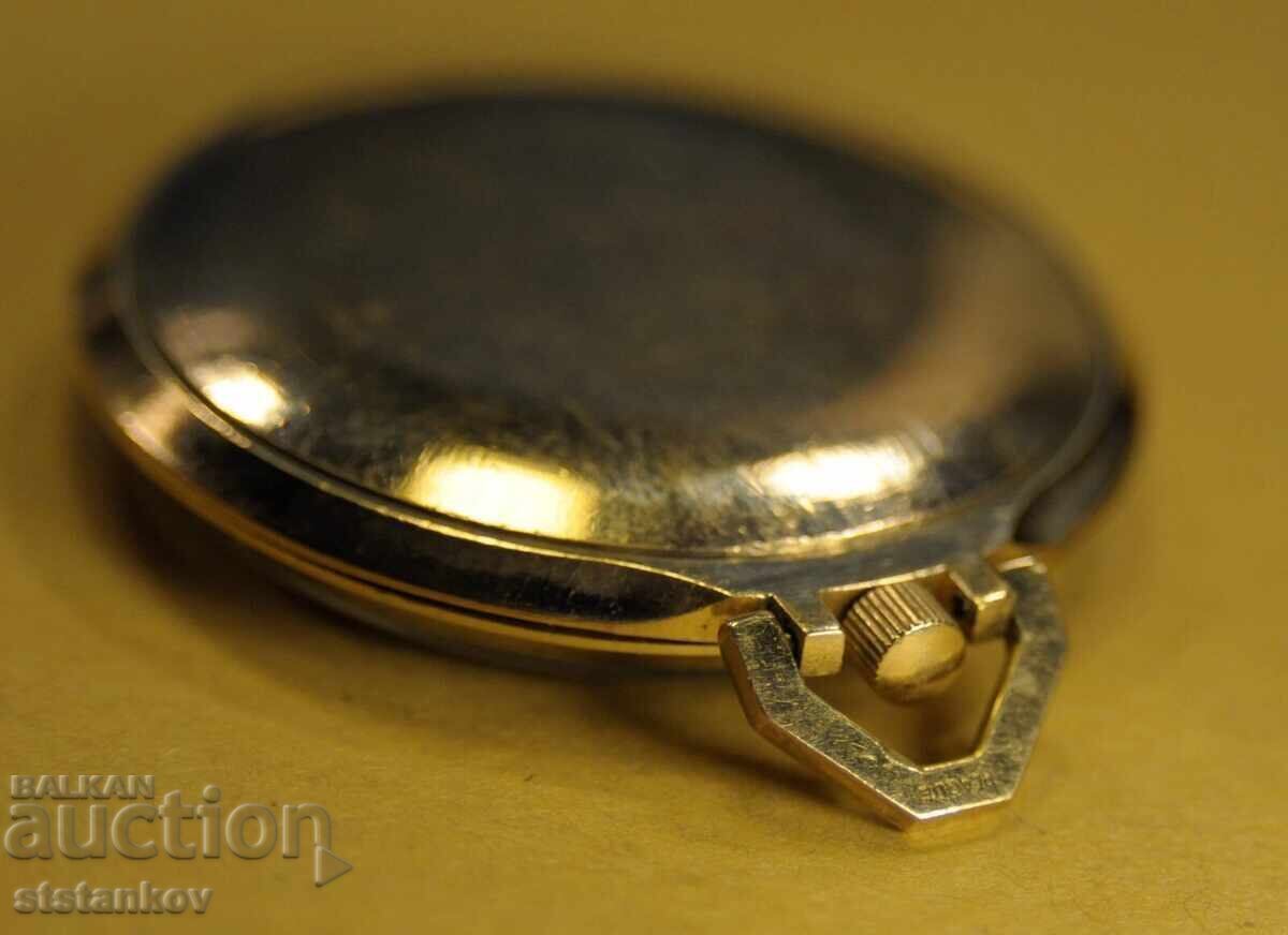"ANKER" ~17J cal. Intex German pocket watch circa 1961 - 6