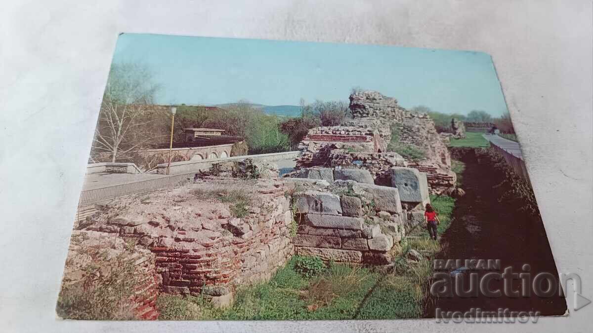 PC Hisarya Zidul de est al cetății romane 1976