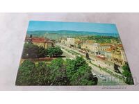 Postcard Shumen Center 1976