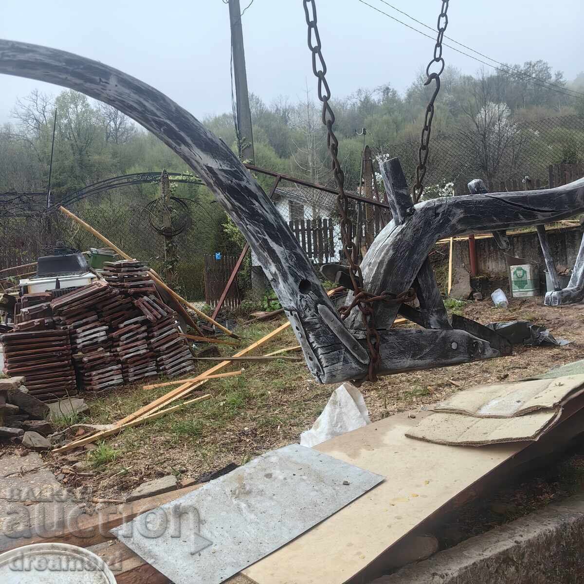 Delivery of Old plow perfect condition