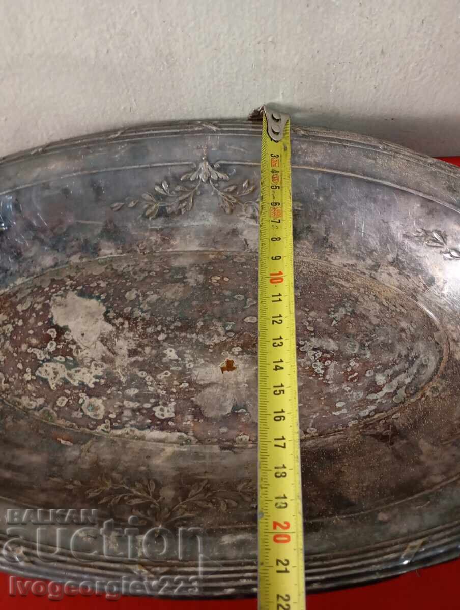 Livrarea Bol argintat, fructieră Art Deco