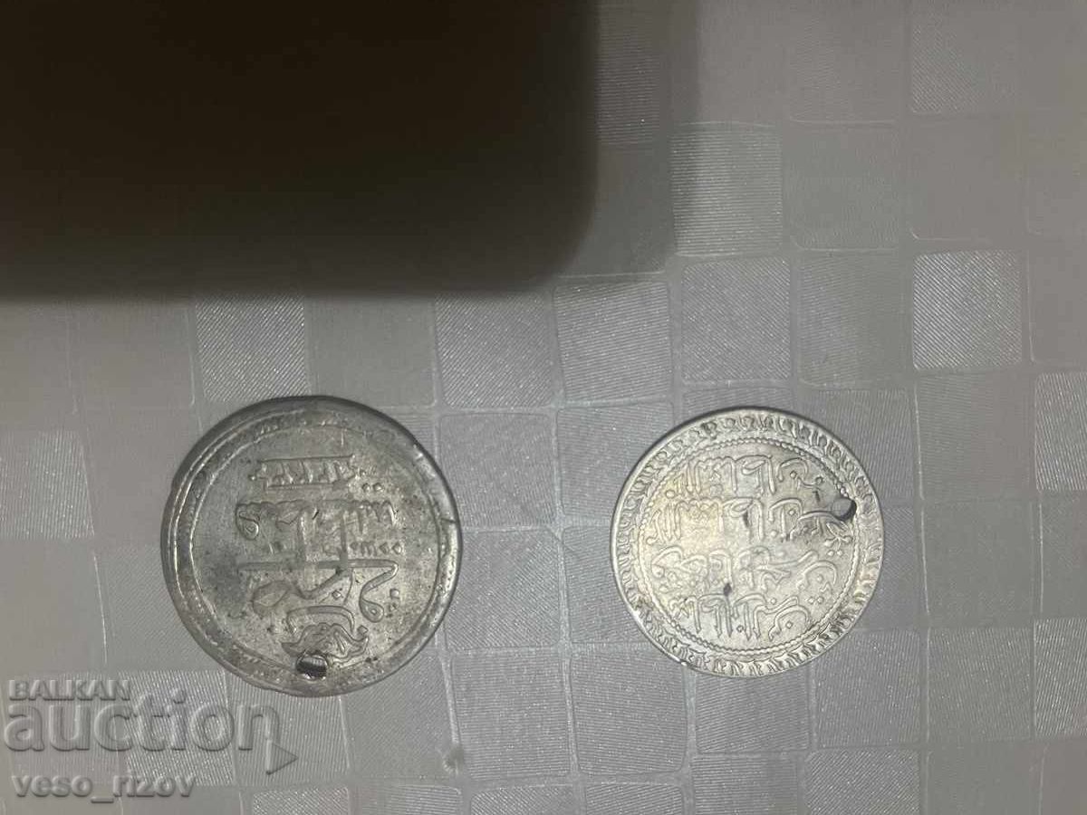 2 broya stari srebŭrni turski moneti με τιμή € 15.00 | 29.34 BGN