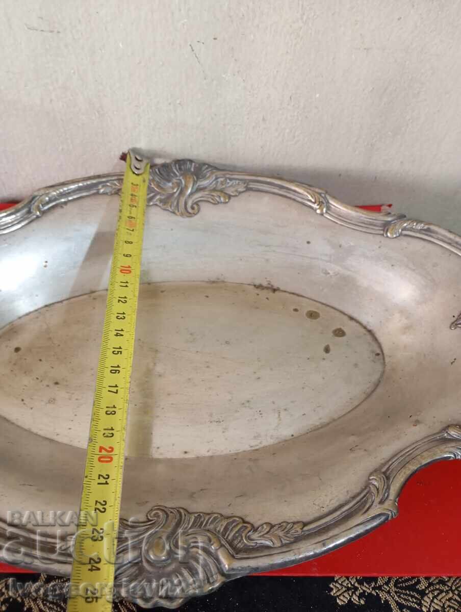 Livrarea Bol argintat, fructieră Art Deco
